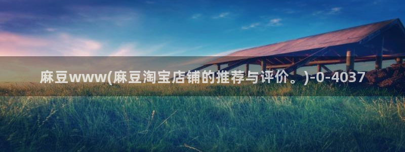 91麻豆专区：麻豆www(麻豆淘宝店铺的推荐与评价。)