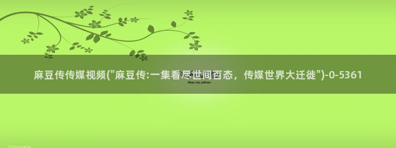 sepapa麻豆专区：麻豆传传媒视频(\