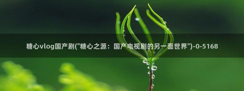 糖心vlog9.1：糖心vlog国产剧(\