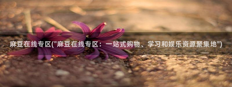 av麻豆专区：麻豆在线专区(\