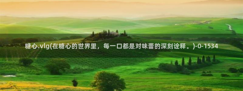 心糖vlog